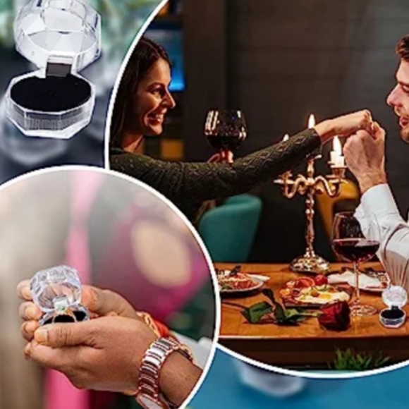 Crystal Heart Diamond Accent Wine Bottle Pendant Necklace Silver - Picture 13 of 16